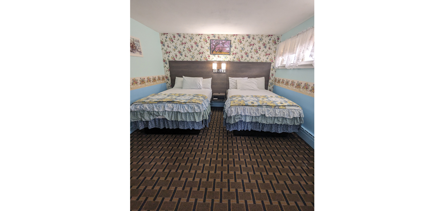 Spacious Double Beds